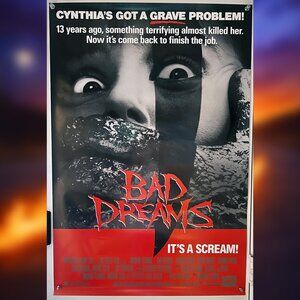 BAD DREAMS (1988) - ORIGINAL SINGLE SIDED MOVIE POSTER